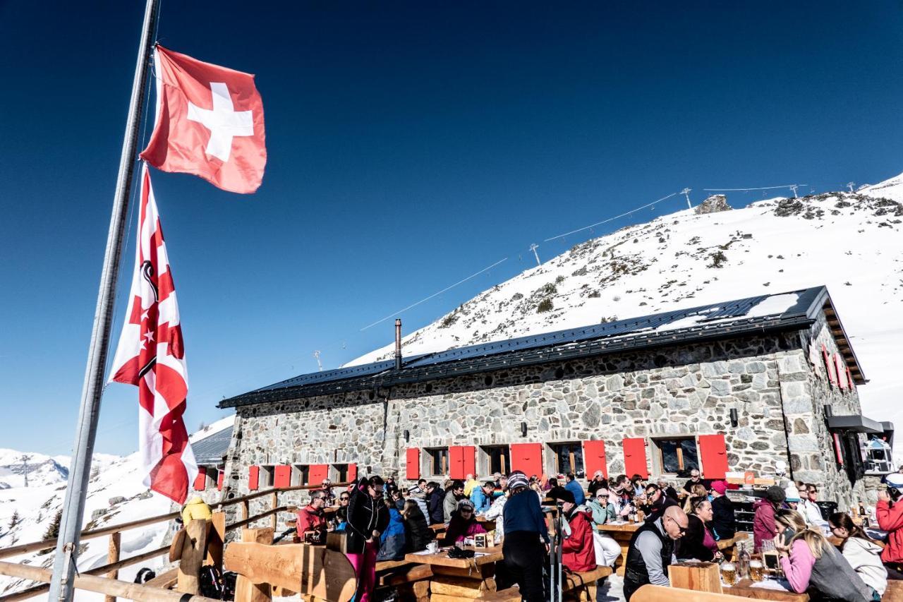 Cabane Bella-Tola Saint-Luc Eksteriør billede